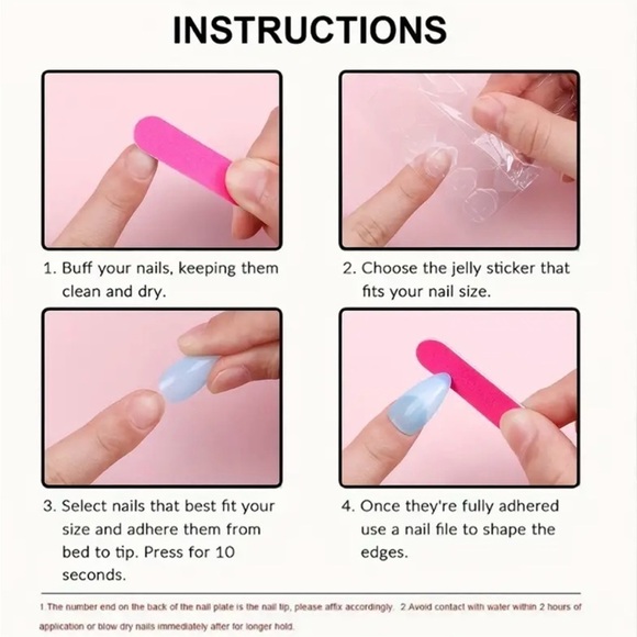 Dog Fake Press On Nails NWT - Picture 4 of 12